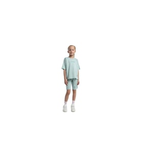 Rolypoly Kız Çocuk %100 Pamuk İki İplik Kısa Kol Şortlu Pijama Takımı RP3590