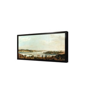 İstanbul Panorama Çerçeveli Mdf Tablo