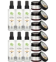Fe Keratin Saç Sütü 200ML & Saç Maskesi 300ML (Karma 12 Li Set)