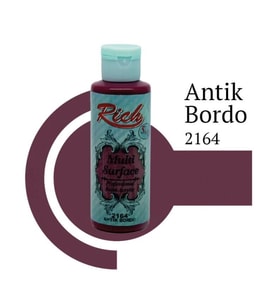 Multi Surface 2164 Antik Bordo Akrilik Boya 120 Cc