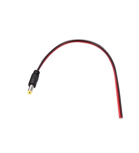 TK 34 FİŞ KABLOLU TEK UÇLU KAMERA İÇİN 20 CM DC POWER JACK