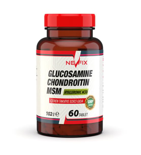 Nevfix Glucosamine Chondroitin Msm Hyaluronic Acid 60 Tablet