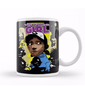 The Walking Girl Kupa Bardak Porselen