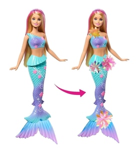 JDM72 Büyülü Çiçekler Deniz Kızı - Flower Magic Mermaid