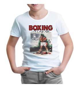 Muhammad Ali - My Life Beyaz Çocuk Tshirt