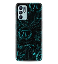 Oppo Reno 6 Kılıf Silikon Desen Özel Seri Pi 1701