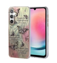 Pilelistore   Samsung Galaxy A24 4G Kılıf Blade Aynalı Desenli Kapak - Desen 6