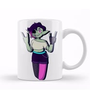 Alt Zombie Girl Kupa Bardak Porselen
