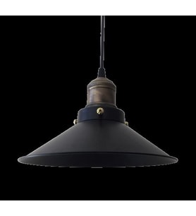 MYLİGHTS  RETRO SİYAH METAL SARKIT AVİZE 23 CM
