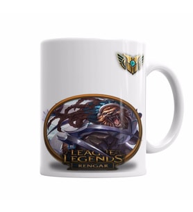 Rengar LoL League Of Legends Kupa Bardak Porselen