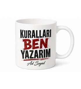 İsme Özel Asi Ruh Yazılı Kupa Bardak Özel Tasarım Hediye