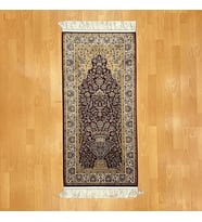 Mihrâb-ı Gülzâr Motifli 70x120 CM İpek Seccade