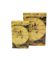 Kutu Kitap Harita 2'li Set Dekoratif Hediyelik