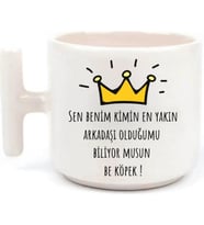 Tanem Sen Benim Kimin En Yakın Arkadaşı - T Kulp Kupa