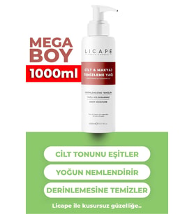 İki Aşamalı Cilt Ve Makyaj Temizleme Yağı 1000ml