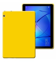 Huawei MediaPad T3 Uyumlu 9,6 inç Lansman Silikon Yumuşak Dokulu Kılıf (Sarı)