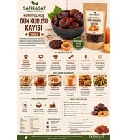Safhasat Kurutulmuş Gün Kurusu Kayısı 500 g