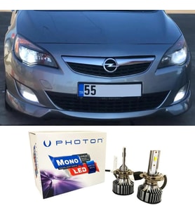 Opel Astra J Led Xenon Kısa Far Ampulü H7 Mono Yeni Seri Beyaz 2009+