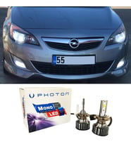 Opel Astra J Led Xenon Kısa Far Ampulü H7 Mono Yeni Seri Beyaz 2009+