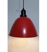 RİOLİGHT RETRO KIRMIZI İÇİ GOLD TEKLİ METAL SARKIT ÇAP:28CM (Siyah)
