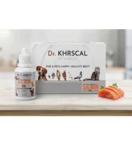 Dr. Khrscal Pro-Omega Salmon Oil 50 ml - Kedi ve Köpek Somon Yağı Desteği