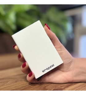 Mekanizmalı Kartlık Rfid Korumalı Alüminyum Otomatik Mekanizmalı Kredi Kartlık Renkli Simli Beyaz