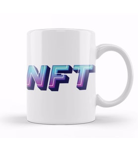 Non Fungible Token Nft Crypto Currency Mining GIFT Bitcoin Ethereum Kupa Bardak Porselen