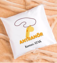 Antrenör Tasarımlı Kişiye Özel Hediye Antrenör Yastık