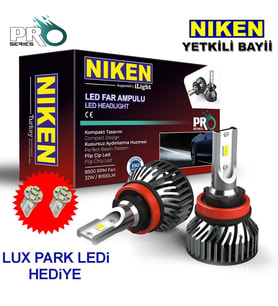 H16 Led Xenon Far Ampulü Yeni Nesil Pro Niken