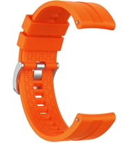 Huawei Watch GT3 42mm Kordon, Silicone RapidBands Turuncu