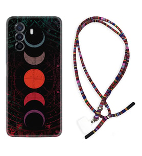 Huawei Nova Y70 Y90 Nova 9 SE  Kılıf Boyun Asklı Rasta Silikon Epiclys 1645