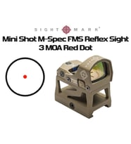 Sightmark Mini Shot M-Spec FMS Reflex Sight DARK EARTH SM26043DE