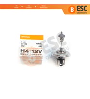 Kısa Uzun Far Sis Lambası için OSRAM ORIGINAL Seri 64193 12V 60/55W H4 Halojen Far Ampulü Tırnaklı