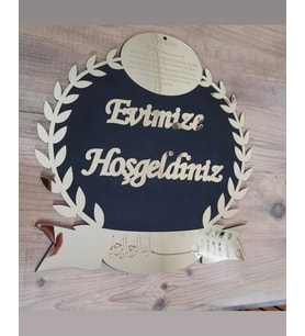 pleksi kapı süsü