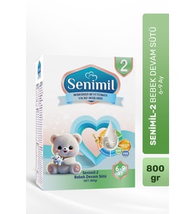SENIMIL 2 BEBEK DEVAM SÜTÜ 800 GR (6-9 AY)