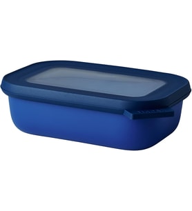 Mepal - Multi Bowl Cirqula Rectangular - Kapaklı Saklama Kabı - Buzdolabı Için Hava Geçirmez Saklama (Çok Renkli)