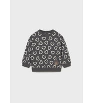 Mayoral Kız Bebek Sweatshirt Gri