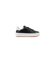 Lufian 122230027 Adel Unisex Hakiki Deri Günlük Sneaker Ayakkabı (Siyah)