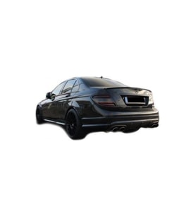 Mercedes C Serisi W204 (2007-2011) Makyajsız  Uyumlu Difüzör (Plastik)