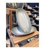 Şık Oval Kayık Tabak Seti 19x11 cm, 2'li, Modern ve Zarif Tasarım