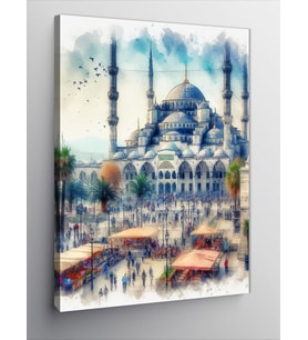Kanvas Tablo Sultan Ahmet Camii
