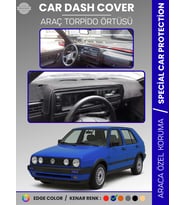 VOLKSWAGEN GOLF 2 MK2 (1983-1992) Torpido Örtüsü Panel Halısı Torpido Koruma Tam Uyum UV Koruma