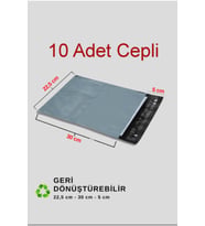 Kargo Poşeti Cepli 22x30