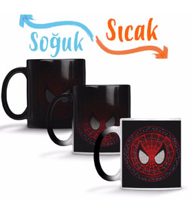 Spider Man Future Spidey Sihirli Kupa Bardak Porselen