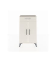 Arges Komodin 2 Raflı Tek Çekmeceli 2 Kapaklı 60x30x106 Aytaşı-Aytaşı