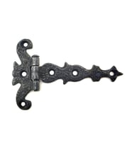 Antika Tarz Dekoratif Pirinç Kuyruklu Kelebek Menteşe - 63x100 Mm, Oksit