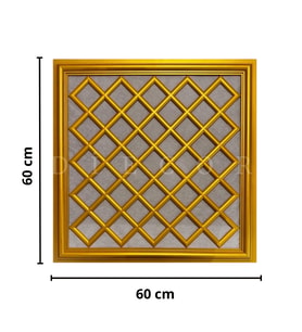 Led Döşenebilir Asma Tavan Uyumlu 60*60 Tavan Paneli (Altın)