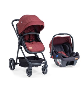 Baby2Go 2044 Ultima Travel Sistem Bebek Arabası (Kırmızı)