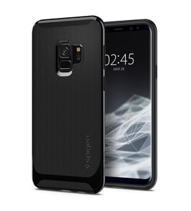 Spigen Galaxy S9 ile Uyumlu Kılıf Neo Hybrid Shiny Black