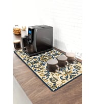 Valerine Life Barista Kahve Barı Matı 40x90cm Espresso Makinesi Çaycı Altlığı Coffee Majolica
